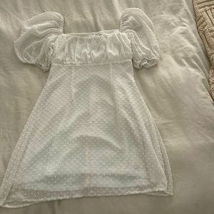 Missguided White Mini Dress